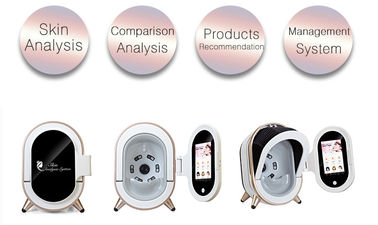 Für kosmetischer Gesichts-Analysator-magischer Spiegel-Haut-Analysator Doktor-Professional Skin Analysis Facial Analysator-3D weißes CER FDA