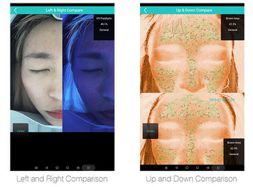 Für kosmetischer Gesichts-Analysator-magischer Spiegel-Haut-Analysator Doktor-Professional Skin Analysis Facial Analysator-3D weißes CER FDA