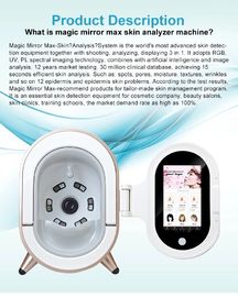ABS materieller magischer Spiegel der Haut-Scanner-Analyse-3D mit Auflage Andriod-System