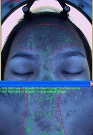 Rgb-Feuchtigkeits-Haut-Analysator-Maschine, Feuchtigkeits-Analyse mit Funktion 3D